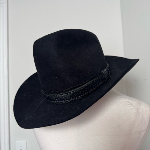 Vintage beaver 20x custom Cowboy Hat rancher western coastal cowgirl festival - Picture 3 of 8